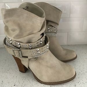 Taupe Booties